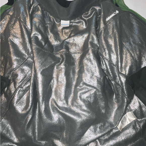 Columbia Interchange 2-in-1 Jacket Detachable Fleece Omni Tech No Hood Green L - Picture 11 of 13